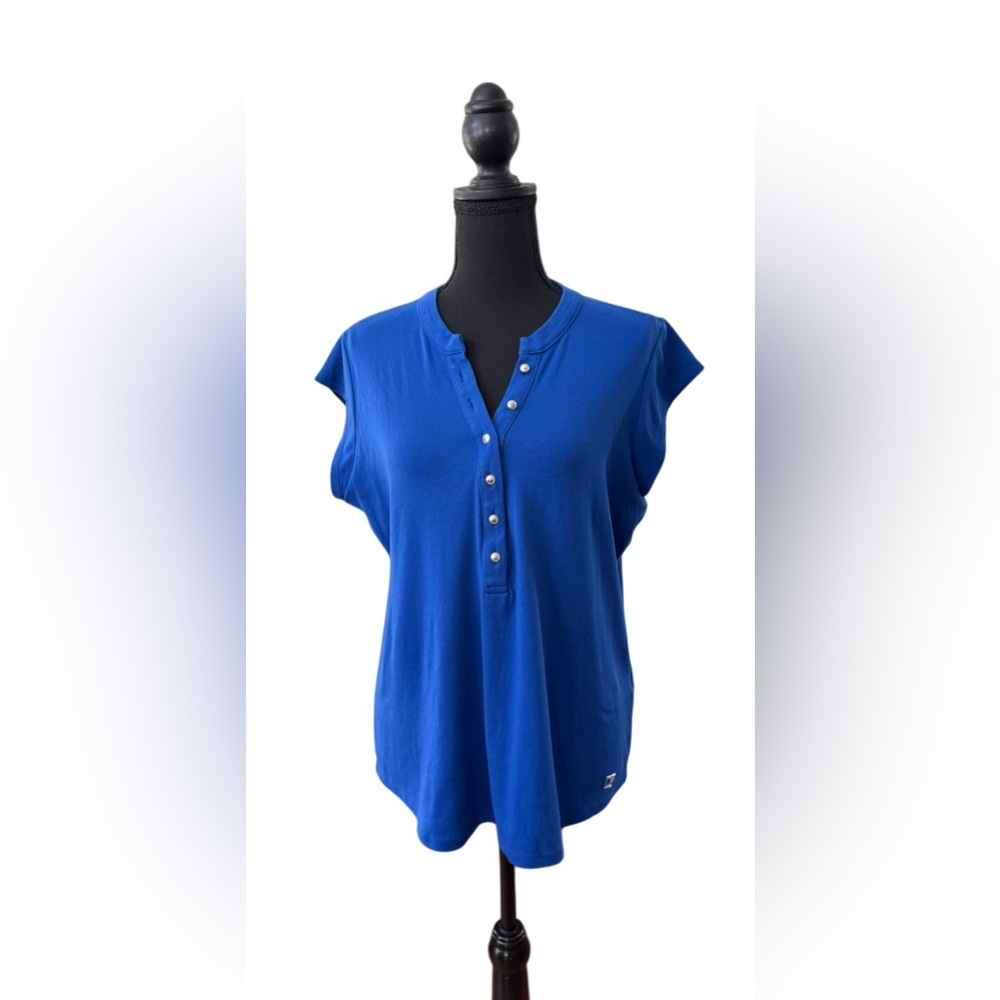 Calvin Klein Royal Blue Women's Button-Down Shirt